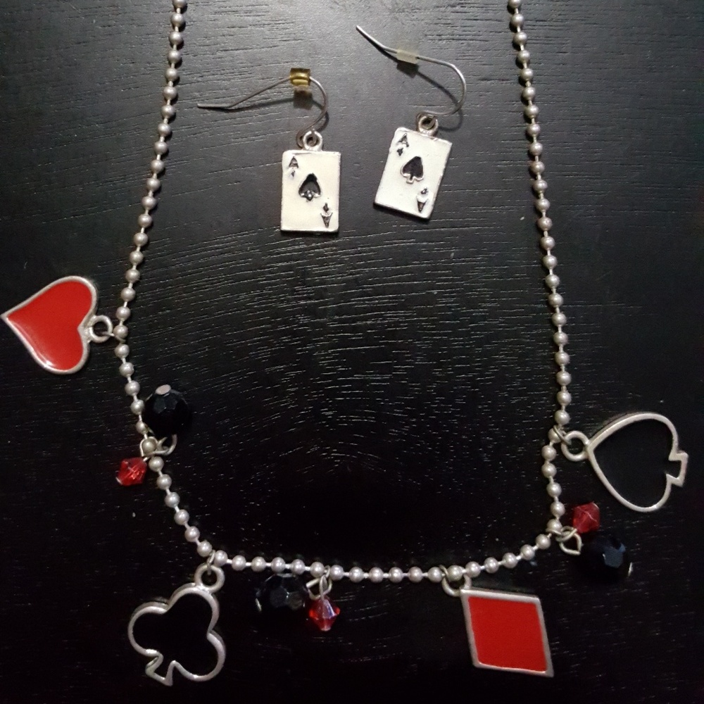 Card Suit Poker Jewelry Lot